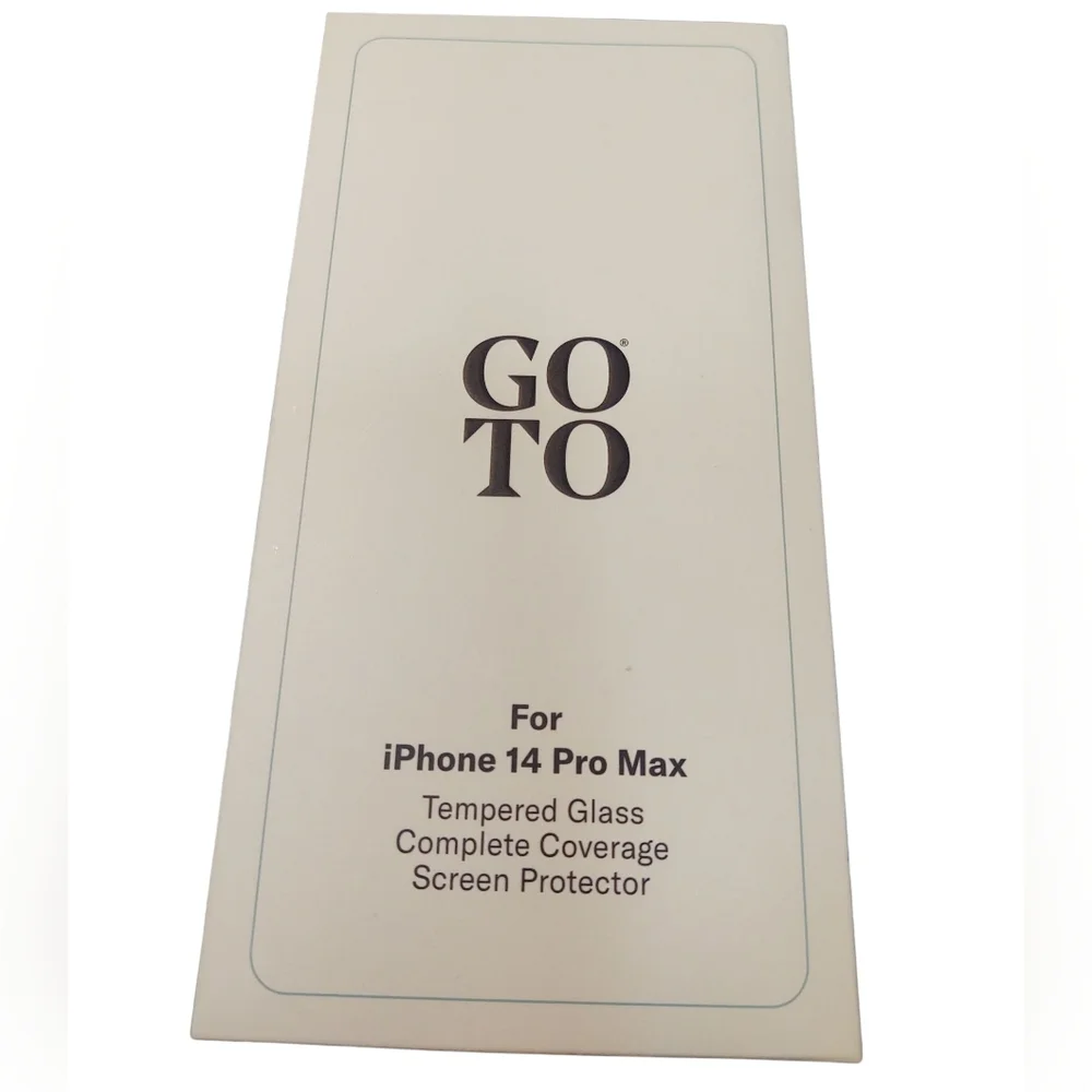 GOTO Tempered Glass Screen Protector for iPhone 14 Pro Max